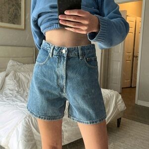 Zara Mom Fit denim shorts